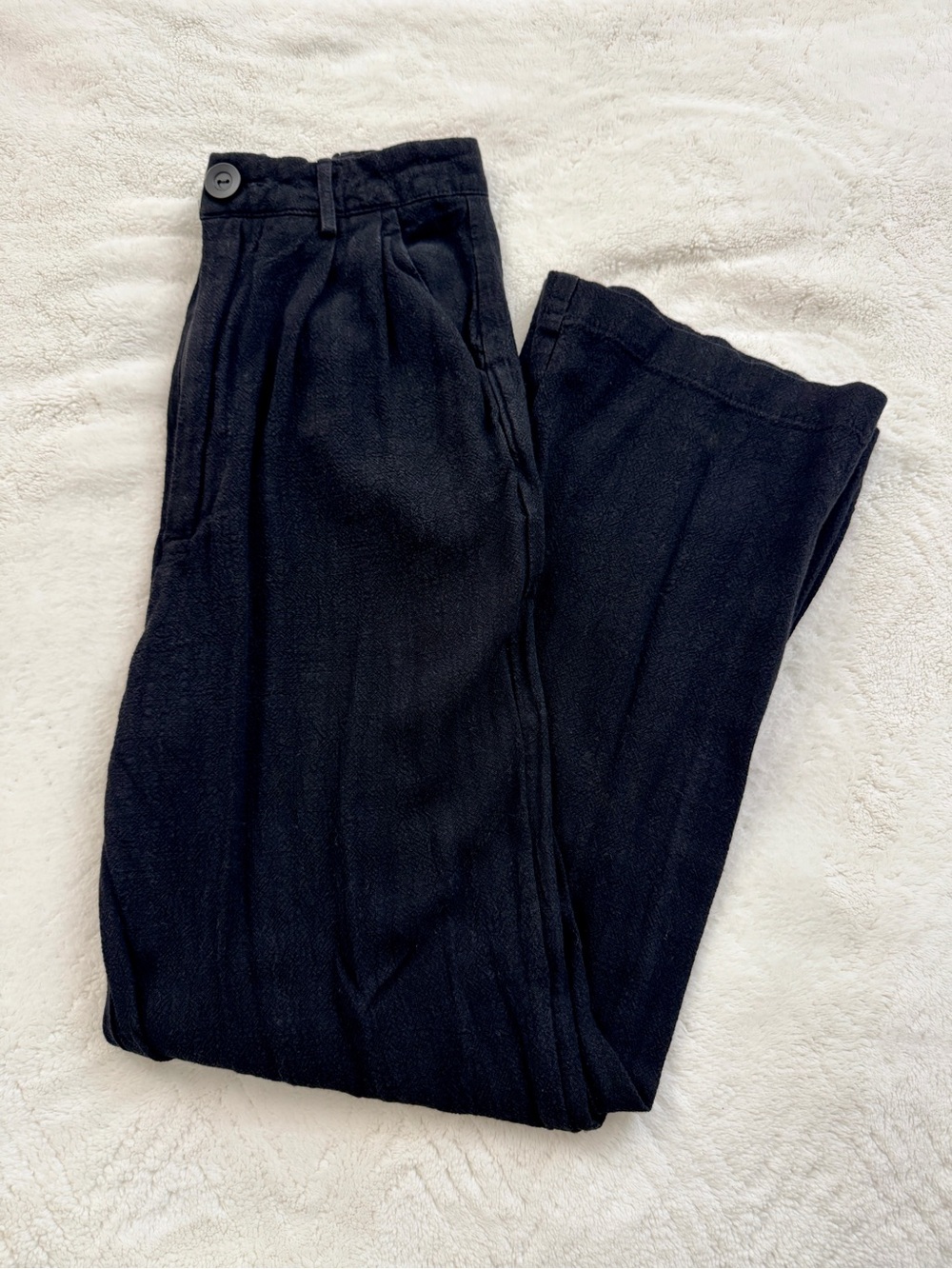 Princess Polly Black Trouser Pants - Size US 0